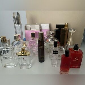 EMPTY PERFUME BOTTLES